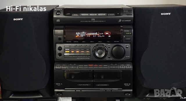 аудио система стерео уредба SONY HCD-H771, снимка 3 - Аудиосистеми - 52942219
