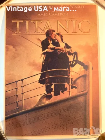 Ретро филмов постер / плакат - Титаник / Titanic