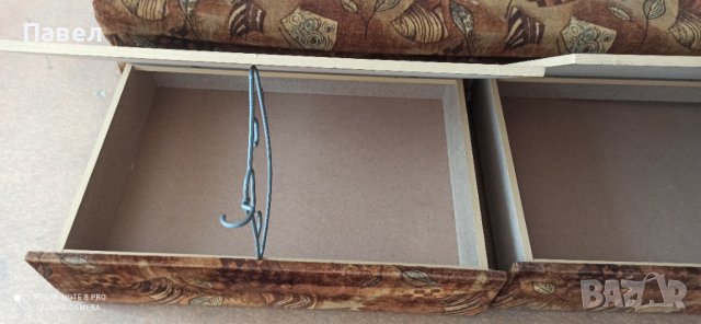 Разтегателен диван с две чекмеджета , снимка 11 - Дивани и мека мебел - 41824745