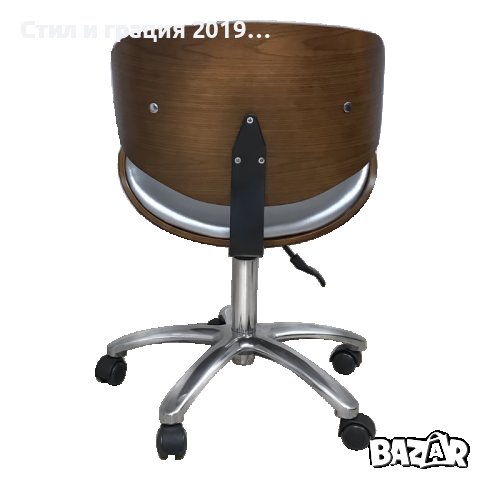 Козметичен стол - табуретка с облегалка Hera 43/55 см - цветове, снимка 6 - Педикюр и маникюр - 44261984