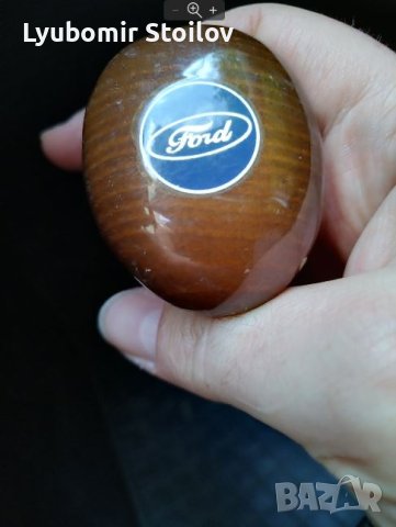 Махагонова топка за скоростен лост от Форд