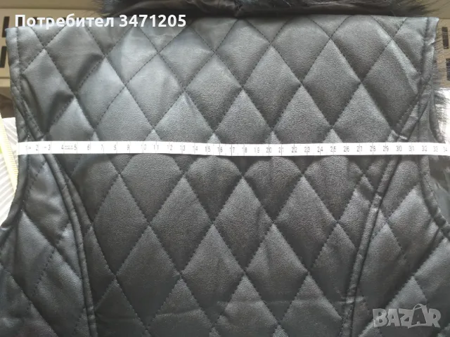 Кожен елек - естествена кожа , снимка 2 - Елеци - 50431422