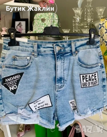 Къси дънкови панталонки , снимка 1