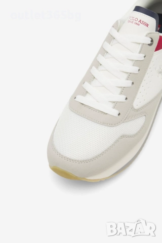 U.S. POLO ASSN. БЯЛ №41,№42,№44 Оригинал Код 787, снимка 5 - Маратонки - 51896965