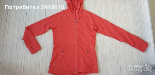 Icebreaker GT Merino Full Zip Hoodie Womens Size S/ M ОРИГИНАЛ! Дамско горнище с цял цип!, снимка 10 - Спортни екипи - 51369393
