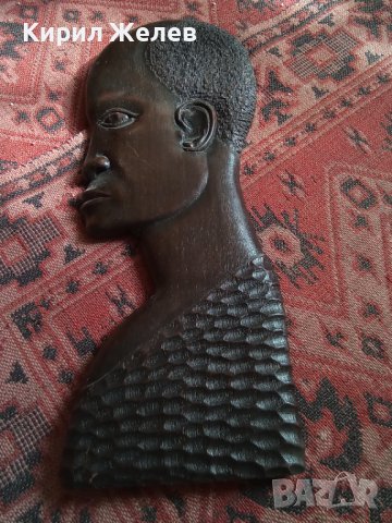 Стара африканска АБАНОСОВА фигура БАРЕЛЕФ ПАНО Ръчна МАЙСТОРСКА ХУДОЖЕСТВЕНА ТРАДИЦИОННАработа 40559, снимка 10 - Антикварни и старинни предмети - 42314758