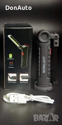 Преносима LED работна лампа, снимка 3 - Аксесоари и консумативи - 51477208