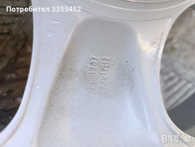 Джанти 17ки 5x100 Спорт пскет, снимка 6 - Гуми и джанти - 52833552