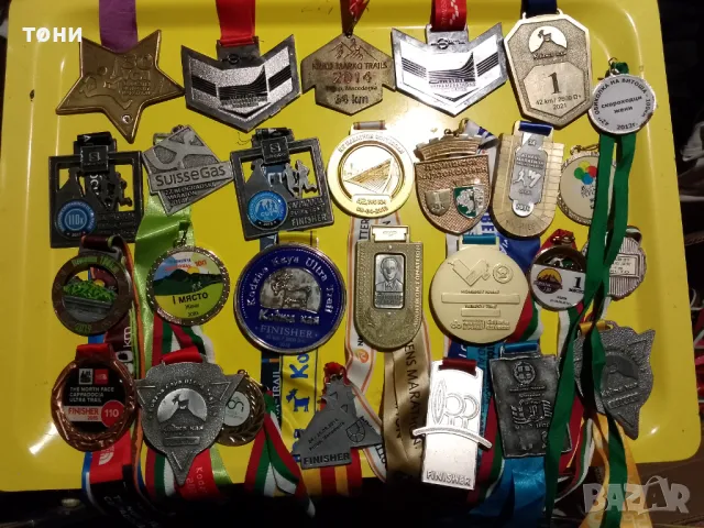 Медали от състезание по бягане маратони, снимка 2 - Колекции - 48402890
