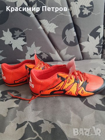 Маратонки за зала ADIDAS 45номер, снимка 4 - Футбол - 40655962