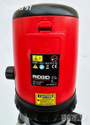 Ridgid CL 100 - Самонивелиращ се лазерен нивелир като нов!, снимка 4 - Други инструменти - 52793761