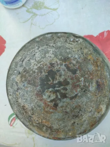 Стар калайдисан съд антика от тавана на баба, снимка 2 - Антикварни и старинни предмети - 50068588