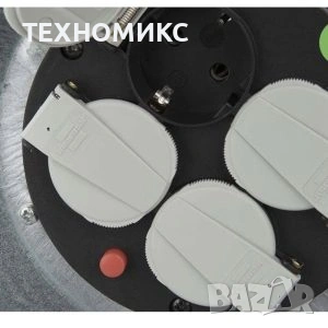 Електрически удължител с макара KraftRoyal, 50 метра, 2 х 2.5/сечение, снимка 9 - Други инструменти - 53816749