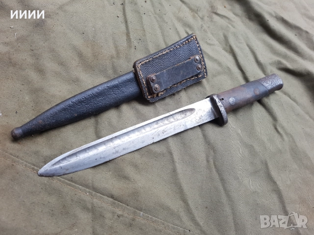 Окопен нож щик , снимка 2 - Антикварни и старинни предмети - 52043701