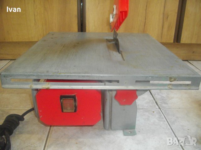 Електрическа Машина За Сухо/Мокро Рязане На Плочки/Плочи-Почти Нова-Ъгъл Рязане 0-45 Градуса-Отлична, снимка 2 - Други инструменти - 41461451