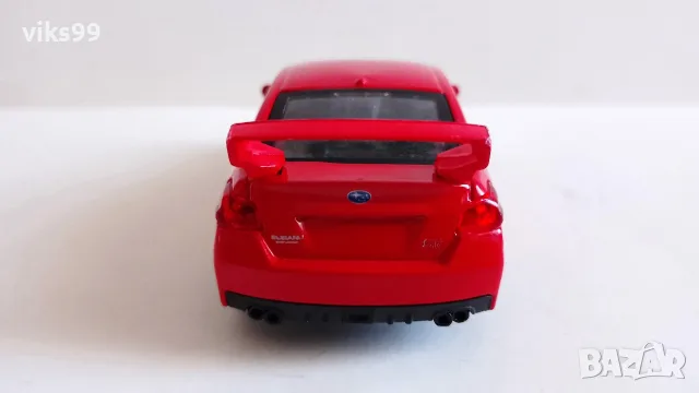 Subaru WRX STI 2017 Maisto - Мащаб 1:40, снимка 4 - Колекции - 55939427