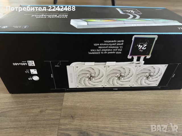 Продавам Lian Li HydroShift II LCD-S 360CL AiO, RGB, LCD Display, снимка 2 - Други - 53860712