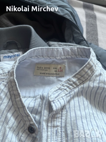 дрехи за момче 116 zara , снимка 6 - Детски комплекти - 56050509