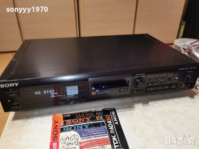minidisc sony-КОЛЕДНА ЦЕНА 165ЛВ 2312252010, снимка 2 - Декове - 52887135