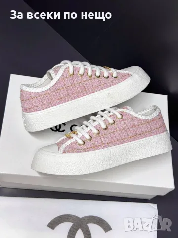 Chanel Дамски Маратонки👟Дамски Спортни Обувки Шанел👟Кецове - Различни Цветове Код SEM-308, снимка 8 - Маратонки - 55783199