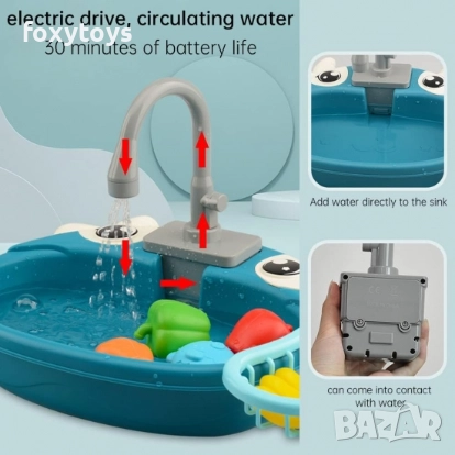 Мивка с течаща вода, снимка 7 - Образователни игри - 52588106