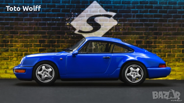 Porsche 911 Carrera RS (964) '1992 - Solido - 1/43, снимка 7 - Колекции - 52669395