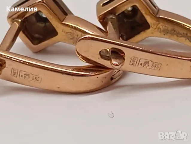 Руско злато , снимка 4 - Обеци - 49795611