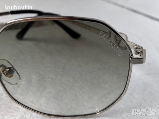 Valentino дамски слънчеви очила Осмоъгълник с верижка синджир, снимка 14 - Слънчеви и диоптрични очила - 41846901