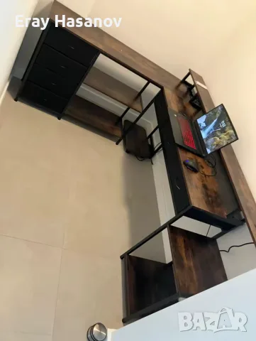 НОВО L-Образно бюро за офис / гейминг - 220€