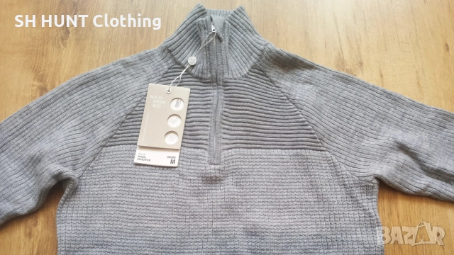 NEO MON DO Narvik Wool Sweater 100% Wool размер M пуловер 100% Вълна - 1623, снимка 3 - Екипировка - 52725949
