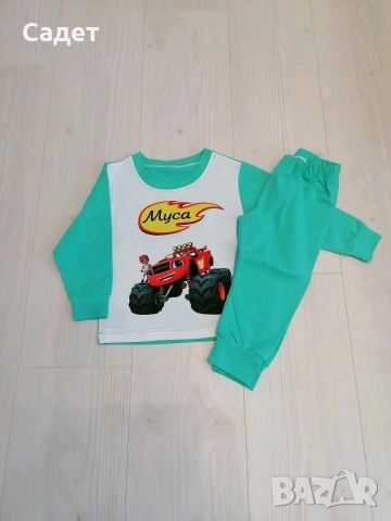 Детска пижама с картинка и име по ваш избор, снимка 17 - Детски пижами - 53787193