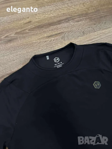 Мъжка блуза Under Armour UA CG Rush Mock Long Sleeve , L размер , снимка 6 - Спортни дрехи, екипи - 50851118