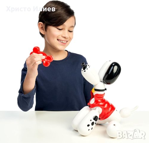 Интерактивно куче балон робот 60 функции звуци движения далматинец, снимка 8 - Електрически играчки - 44259442