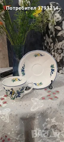 Vileroy & Boch phoenix blue Винтидж чаша за кафе