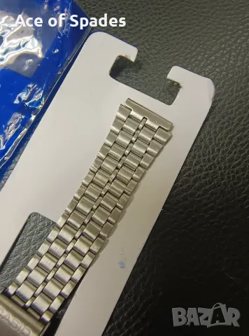 18mm Casio Нова Метална Верижка за Часовник Касио , снимка 6 - Каишки за часовници - 48418131