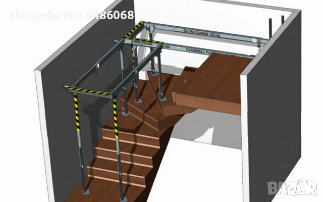 проформа, скеле, скелета за стълбище , снимка 2 - Други инструменти - 53129735