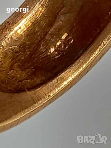 Сребърна халка с четири камъка, снимка 6 - Пръстени - 39075072