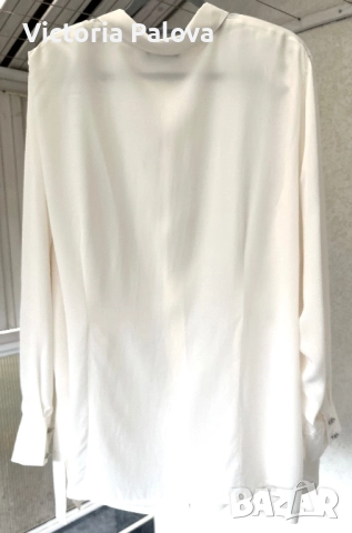 Копринена риза овърсайз ULLA POPKEN SELECTION , снимка 12 - Ризи - 52096268