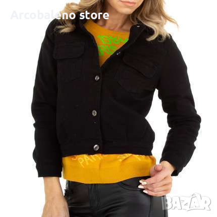 Дамско дънково яке, снимка 2 - Якета - 36238738