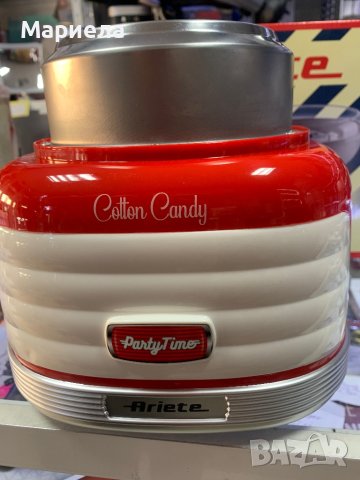 Нова Машина за захарен памук Ariete / Машина за памучна ВАТА ARIETE 2973, снимка 5 - Други - 44172802