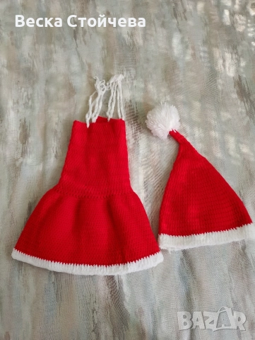 Детска плетена рокля , снимка 2 - Детски рокли и поли - 52576738