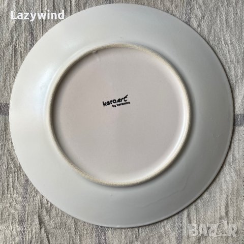 Керамична чиния , снимка 3 - Чинии - 41396991