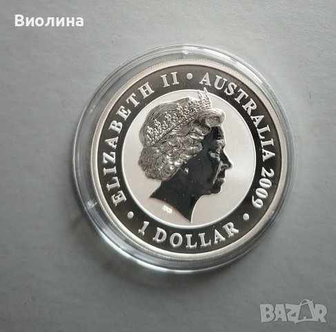 Сребро 1 oz 2009 Коала , снимка 2 - Нумизматика и бонистика - 38716303