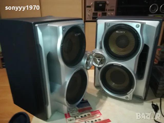 SONY-2БР КОЛОНИ С ЖЕСТОК БАС И ВИСОКИ 2304251908LK1EWC, снимка 4 - Тонколони - 50009490
