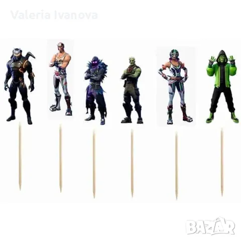 Комплект топери FORTNITE, 6 броя 99957