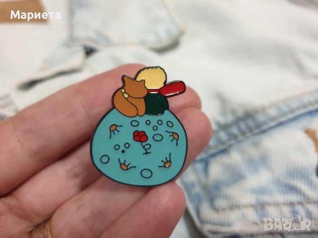 Пинче Малкият Принц Брошка Малкият Принц Значка Пинчета Пинове Подарък Малкият Принц Бижута , снимка 9 - Други - 38860568