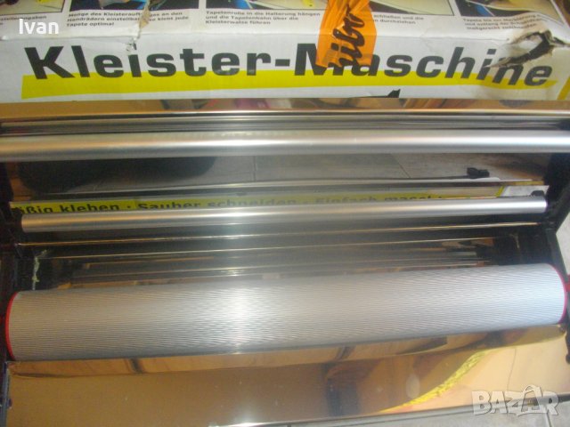 Професионална Нова Немска Ръчна Машина Поставяне/Залепяне/Облепяне Тапети До 58 см Ширина-DEMA PROFI, снимка 12 - Други инструменти - 42400032