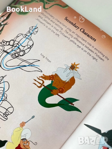 How to draw The little Mermaid| Disney| Как да нарисуваш Малката русалка, снимка 13 - Други - 51591284