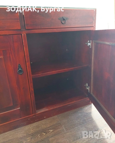 Островна Маса с 2 чекмеджета, снимка 5 - Стелажи и щандове - 31791154