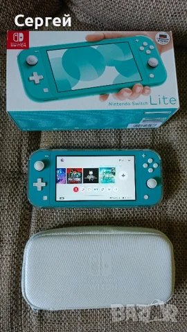 Продавам хакнат Switch lite, снимка 1